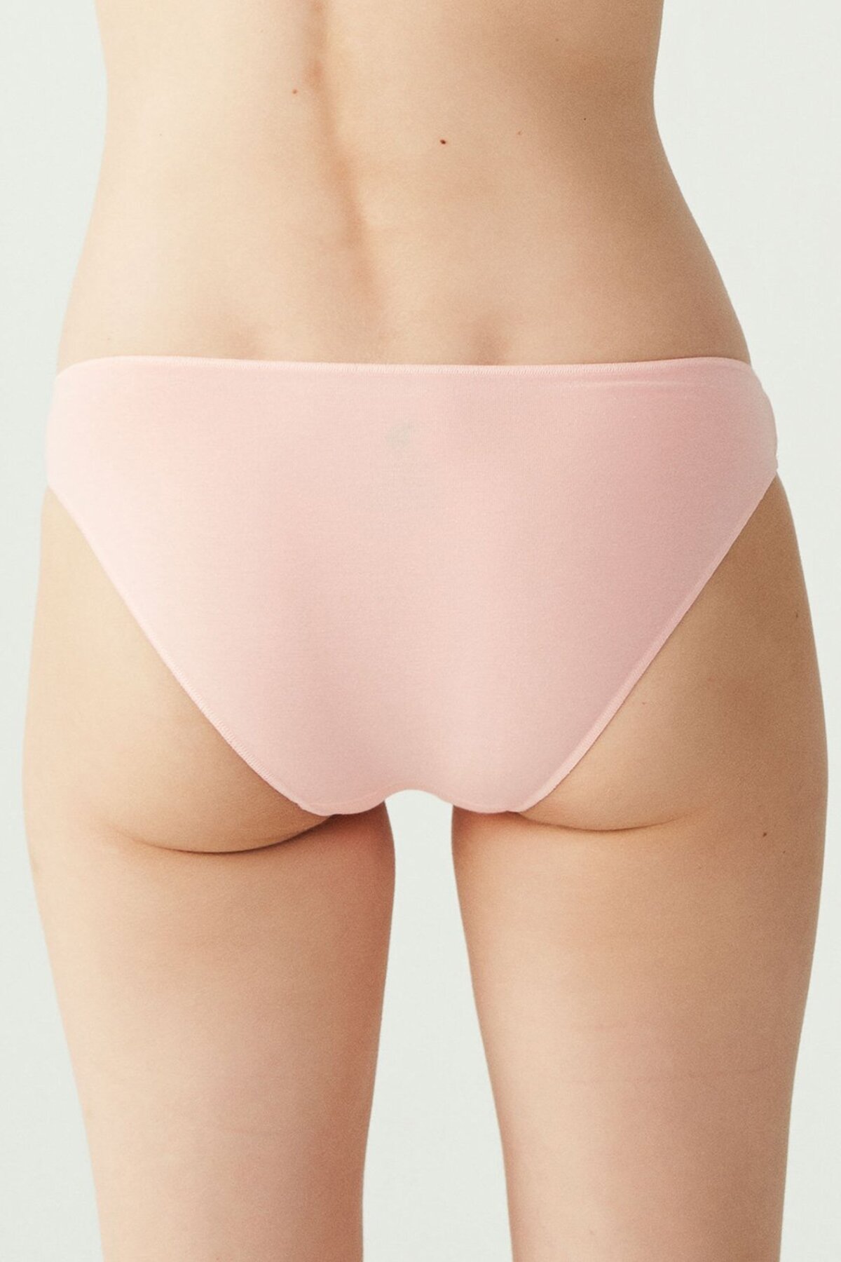 U.S. Polo Assn. 67006, Cotton & Modal & Lycra, 5-Pack, Solid Colors, Women’s Bristle Elastic Slip Set, Black & White & Beige & Salmon & Red - Image 12